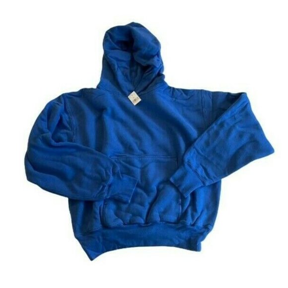 Gap x Yeezy Blue Unisex Hoodie Small - Picture 2 of 7